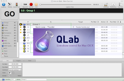 qlab software for theaters